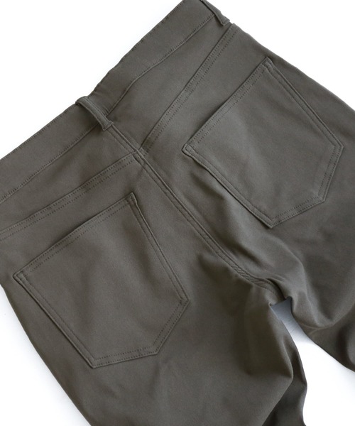 n'OrLABEL（ノアールレーベル）の「『フレキシンストレッチスリムパンツ』（チノパンツ・メンズ・ブラック/カーキ/チャコール/モカ/ダークネイビー/グレイッシュブルー・M/L/XL）」の15枚目の写真