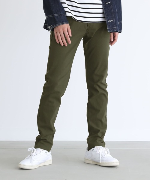 n'OrLABEL（ノアールレーベル）の「『フレキシンストレッチスリムパンツ』（チノパンツ・メンズ・ブラック/カーキ/チャコール/モカ/ダークネイビー/グレイッシュブルー・M/L/XL）」の22枚目の写真