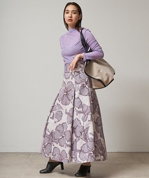 FRAY I.D | Deveauxハイウエストフラワースカート(スカート)