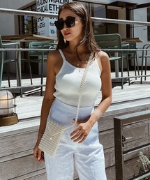 esutoreja | シンプルリブキャミソール(キャミソール)