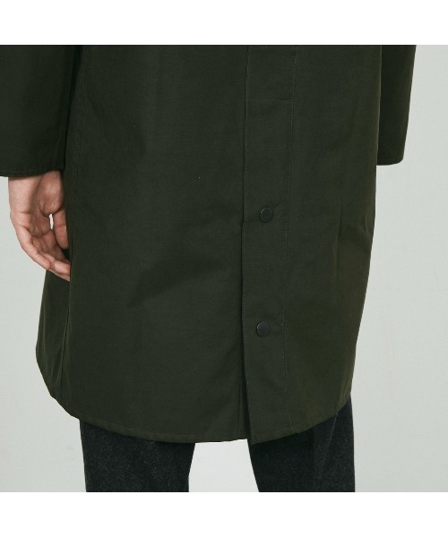 Barbour（バブアー）の「WATERPROOF BURGHLEY SL（ステンカラーコート
