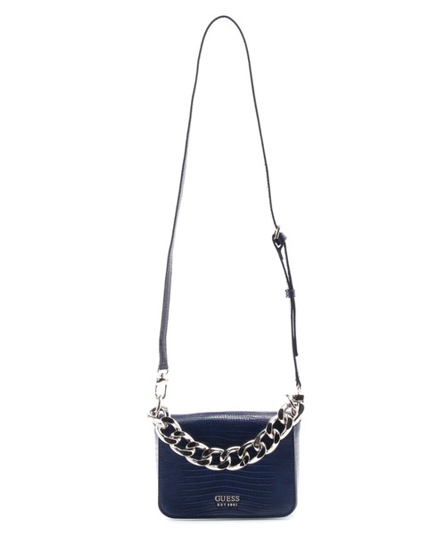 Guess（ゲス）の「TULLIA Mini Crossbody Flap（ショルダーバッグ・レディース・ネイビー・ONE SIZE）」の2枚目の写真