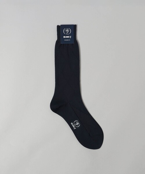 BEAMS F（ビームスエフ）の「BEAMS F / コットン アーガイルソックス（ソックス/靴下・メンズ・オレンジ系その他7/グリーン/ベージュ/ブラウン/チャコールグレー/ネイビー/グレー/グリーン系その他5・ONE SIZE）」の7枚目の写真
