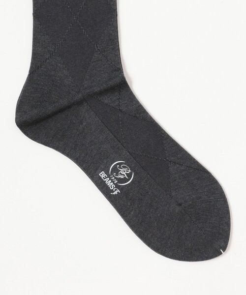 BEAMS F（ビームスエフ）の「BEAMS F / コットン アーガイルソックス（ソックス/靴下・メンズ・オレンジ系その他7/グリーン/ベージュ/ブラウン/チャコールグレー/ネイビー/グレー/グリーン系その他5・ONE SIZE）」の11枚目の写真