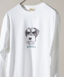 GLOSTER | 《人気の犬猫シリーズ続編！》【GLOSTER/グロスター】DOG&CAT 犬猫プリントロンT(Tシャツ/カットソー)