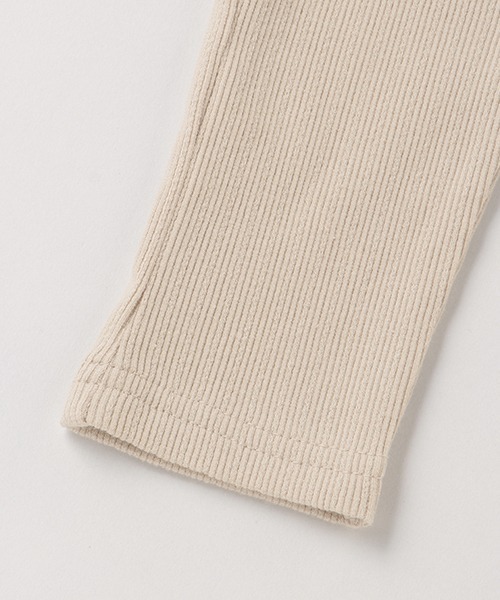 petit main(プティマイン)の「バックフリルレギンス(レギンス/スパッツ・キッズ・ブラック/ピンク/キナリ/オフホワイト/モカ・80cm/100cm/110cm/90cm)」の13枚目の写真