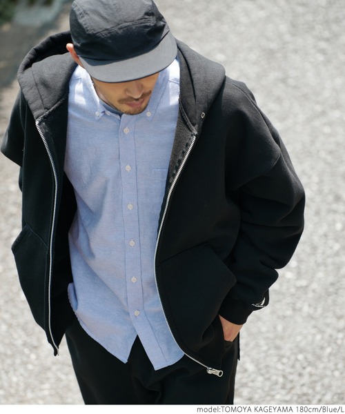 coca（coca）（コカ）の「メンズ BDレギュラーフィットオックスシャツ（シャツ/ブラウス・メンズ・ホワイト/パープル/ブルー・S/M/L/XL）」の14枚目の写真