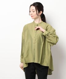 バンドカラーバックフレアシャツ[C5623]