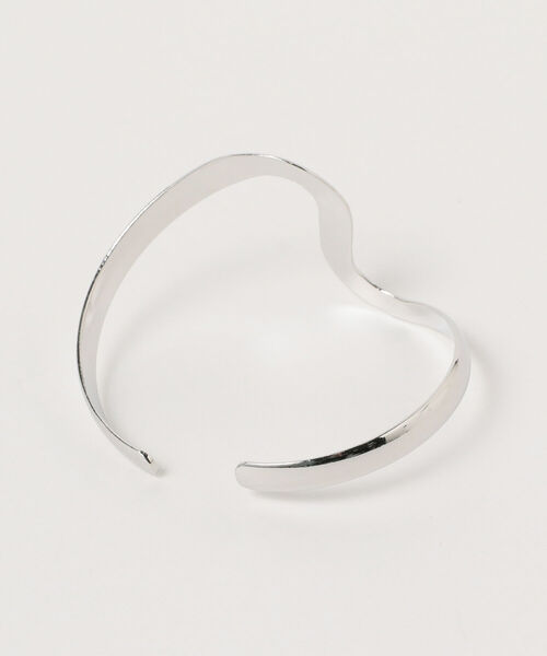 BEAMS LIGHTS（ビームスライツ）の「BEAMS LIGHTS/ ウェーブ バングル（バングル/リストバンド・レディース・シルバー/ゴールド・ONE SIZE）」の5枚目の写真