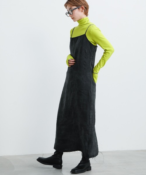 select MOCA（セレクトモカ）の「2021 AW ハイネックカットオフニット（ニット/セーター・レディース・レッド/ピンク/ライム/ブルー・FREE）」の9枚目の写真