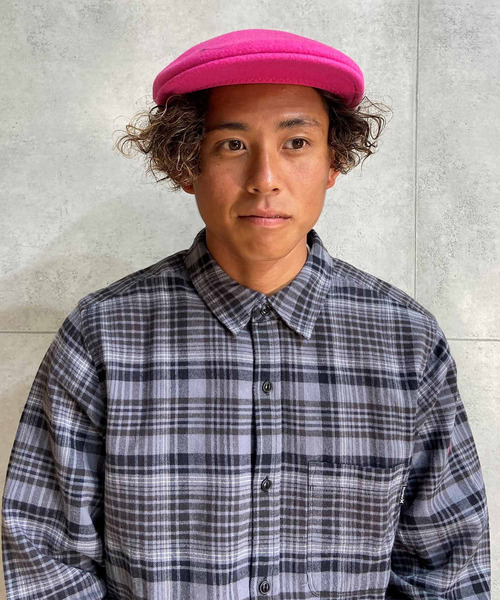 KANGOL(カンゴール)の「KANGOL/カンゴール ハンチング Wool 504 107169001(ハンチング/ベレー帽・メンズ・ベージュ/ブラック/ピンク/オレンジ/ブラウン系その他/カーキ・M)」の5枚目の写真