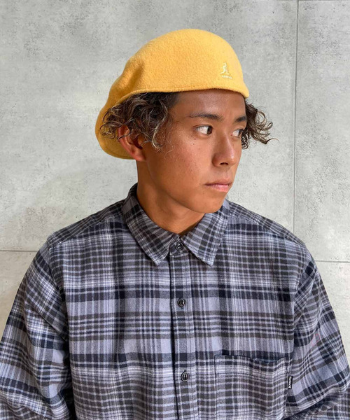 KANGOL(カンゴール)の「KANGOL/カンゴール ハンチング Wool 504 107169001(ハンチング/ベレー帽・メンズ・ベージュ/ブラック/ピンク/オレンジ/ブラウン系その他/カーキ・M)」の6枚目の写真