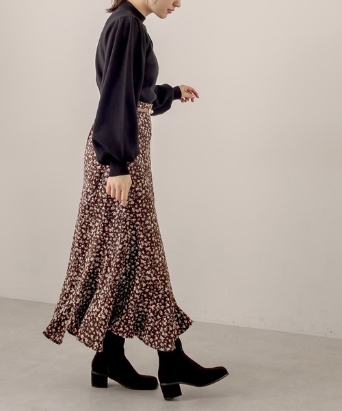 OLIVE des OLIVE(オリーブデオリーブ)の「ストレッチロングブーツ(ブーツ・レディース・ブラック/ダークベージュ/ブラック系その他2・MEDIUM/LARGE)」の16枚目の写真