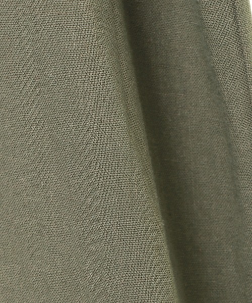 ALEXIA STAM（アリシアスタン）の「Open Collar Jumpsuit/オープンカラージャンプスーツ（つなぎ/オールインワン・レディース・ブラウン/ベージュ/カーキ・S/M）」の7枚目の写真