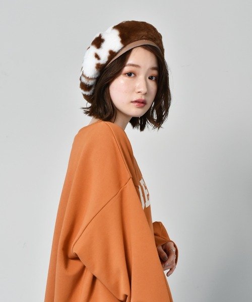casita(RETRO GIRL)(カシータ)の「柄アソートベレー帽(ハンチング/ベレー帽・レディース・A/B/C・FREE)」の11枚目の写真