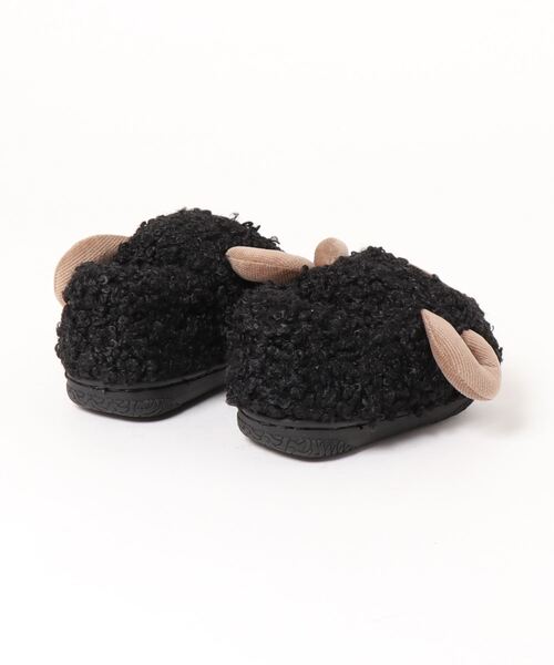 aimoha（アイモハ）の「【aimoha-KIDS-】ボアルームシューズ（ルームシューズ/スリッパ・キッズ・ブラック/ピンク/ベージュ/グレー・15 /21/14/17/20/18/16/19）」の20枚目の写真