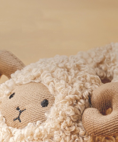 aimoha（アイモハ）の「【aimoha-KIDS-】ボアルームシューズ（ルームシューズ/スリッパ・キッズ・ブラック/ピンク/ベージュ/グレー・15 /21/14/17/20/18/16/19）」の15枚目の写真