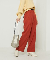 FREAK'S STORE | ウーリータックワイドパンツ(その他パンツ)
