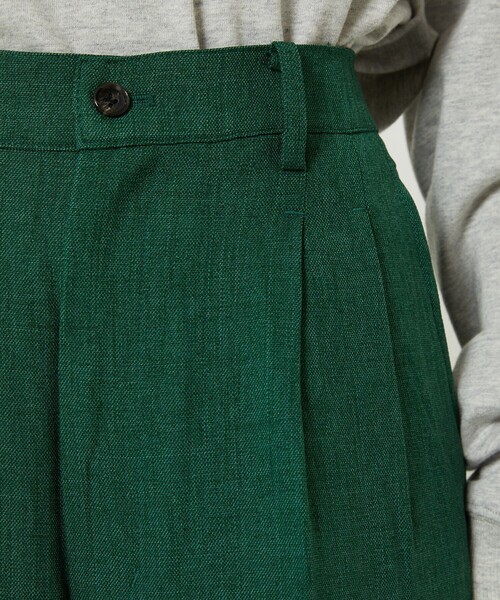 FREAK'S STORE(フリークスストア)の「ウーリータックワイドパンツ(その他パンツ・レディース・グリーン/その他9/ブラック/ブラウン/オレンジ・SMALL/MEDIUM)」の18枚目の写真