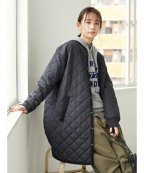 SEVENDAYS=SUNDAY（セブンデイズサンデイ）の「フロッキープリント裏毛パーカーA　＊（パーカー・レディース・アイボリー/ネイビー/杢グレー・L/M/S）」の18枚目の写真