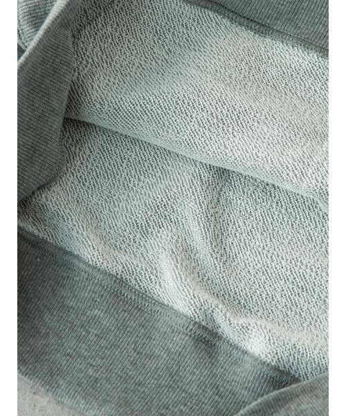 SEVENDAYS=SUNDAY（セブンデイズサンデイ）の「フロッキープリント裏毛パーカーA　＊（パーカー・レディース・アイボリー/ネイビー/杢グレー・L/M/S）」の20枚目の写真
