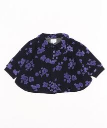 HAKKA BABY | [ベビー]フラワーフレンズベロアジャガードポンチョ(ポンチョ)