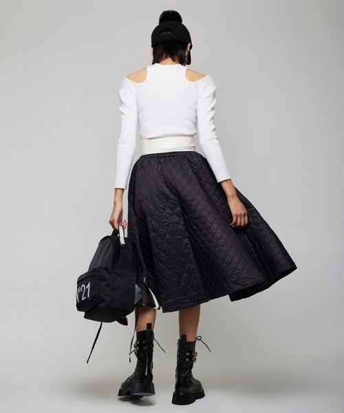 Narcissus（ナルシス）の「【Narcissus】キルティングスカート（スカート・レディース・ブラック・FREE）」の11枚目の写真