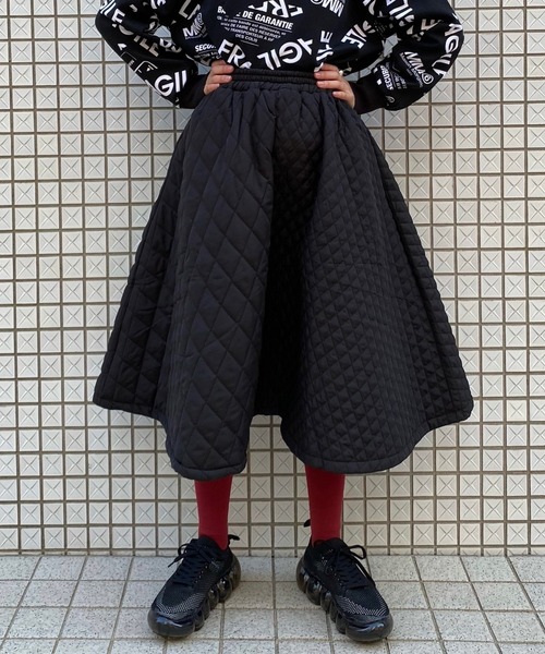 Narcissus（ナルシス）の「【Narcissus】キルティングスカート（スカート・レディース・ブラック・FREE）」の22枚目の写真