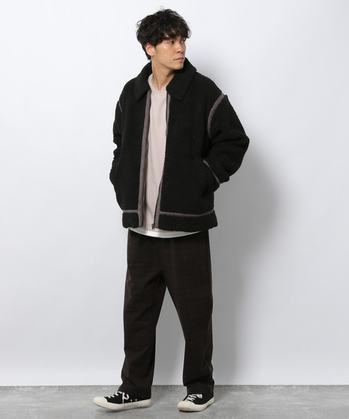 LAKOLE(ラコレ)の「裏起毛レイヤードプルオーバー / 239227(スウェット・メンズ・スモーク/オリーブ/グレー/ピンク/サックスブルー・X-LARGE/MEDIUM/LARGE)」の21枚目の写真