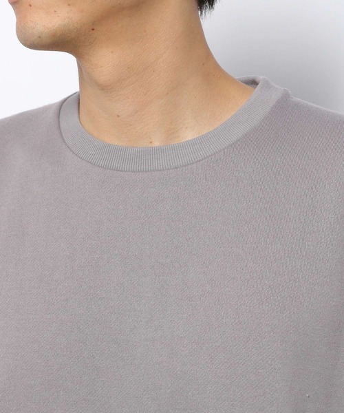 LAKOLE(ラコレ)の「裏起毛レイヤードプルオーバー / 239227(スウェット・メンズ・スモーク/オリーブ/グレー/ピンク/サックスブルー・X-LARGE/MEDIUM/LARGE)」の9枚目の写真