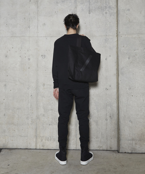 5351 POUR LES HOMMES（ゴーサンゴーイチプールオム）の「【5/】スラッシュ トートバッグ（トートバッグ・メンズ・カーキ/ブラック・フリー）」の5枚目の写真