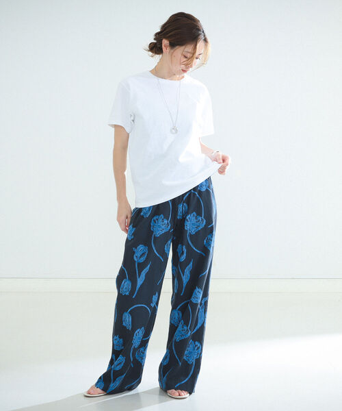 BATONER（バトナー）の「BATONER / パック ショートスリーブ Tシャツ（Tシャツ/カットソー・レディース・ホワイト/ブラック・ONE SIZE）」の5枚目の写真