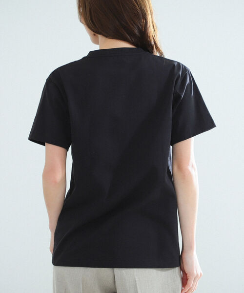 BATONER（バトナー）の「BATONER / パック ショートスリーブ Tシャツ（Tシャツ/カットソー・レディース・ホワイト/ブラック・ONE SIZE）」の12枚目の写真