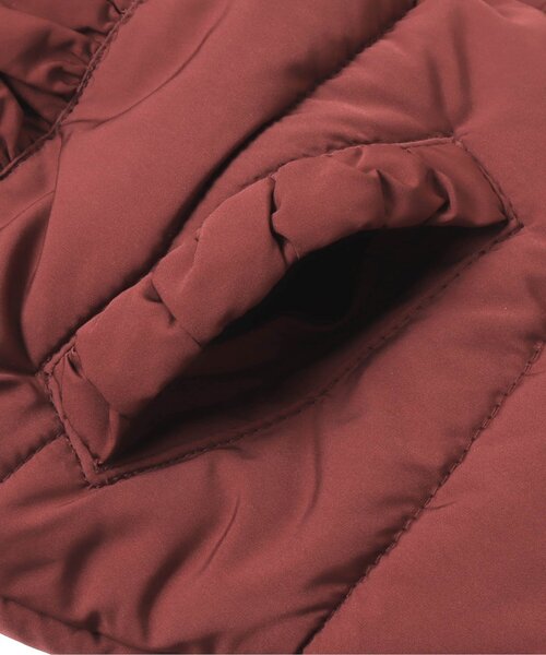 Seraph（セラフ）の「/フード取り外し中綿アウター_ウォッシャブル（ダウンジャケット/コート・キッズ・ラベンダー/ネイビー/ワインレッド/ベージュ・120/95/80/90/100/110/140/130）」の11枚目の写真