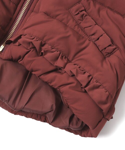 Seraph（セラフ）の「/フード取り外し中綿アウター_ウォッシャブル（ダウンジャケット/コート・キッズ・ラベンダー/ネイビー/ワインレッド/ベージュ・120/95/80/90/100/110/140/130）」の6枚目の写真