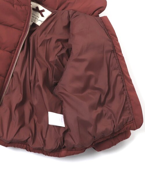 Seraph（セラフ）の「/フード取り外し中綿アウター_ウォッシャブル（ダウンジャケット/コート・キッズ・ラベンダー/ネイビー/ワインレッド/ベージュ・120/95/80/90/100/110/140/130）」の9枚目の写真
