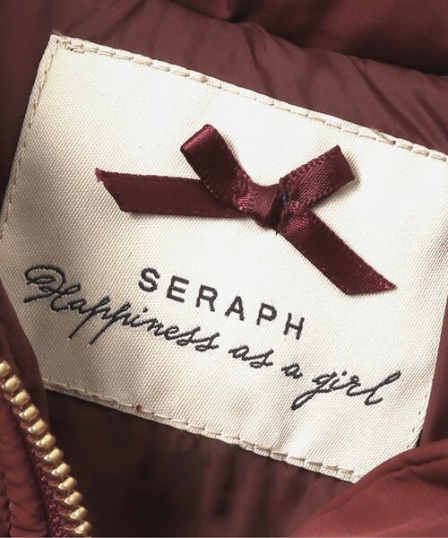 Seraph（セラフ）の「/フード取り外し中綿アウター_ウォッシャブル（ダウンジャケット/コート・キッズ・ラベンダー/ネイビー/ワインレッド/ベージュ・120/95/80/90/100/110/140/130）」の17枚目の写真