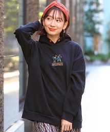 チチカカ | パイル起毛ルチャ刺繍プルパーカー(パーカー)