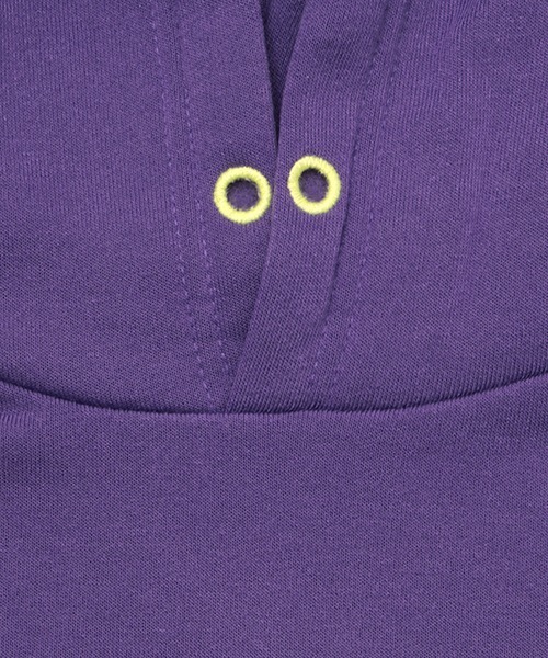 チチカカ（チチカカ）の「パイル起毛ルチャ刺繍プルパーカー（パーカー・レディース・ブラック/パープル/グリーン・FREE）」の14枚目の写真