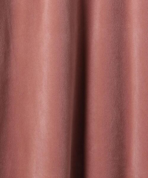 closet story(クローゼットストーリー)の「<closet story(クローゼットストーリー)>カットパイル フレア ロングスカート(スカート・レディース・ライトグレー/ピンク・FREE)」の16枚目の写真