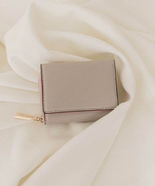 RODE SKO（ロデスコ）の「三つ折りミニ財布（財布・レディース・ベージュ/グレー/イエロー系その他・ONE）」の11枚目の写真