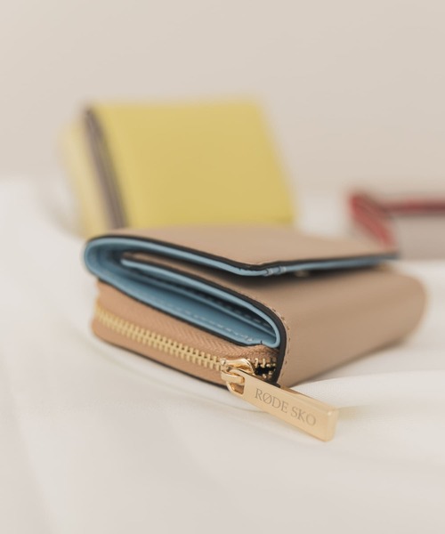 RODE SKO（ロデスコ）の「三つ折りミニ財布（財布・レディース・ベージュ/グレー/イエロー系その他・ONE）」の15枚目の写真