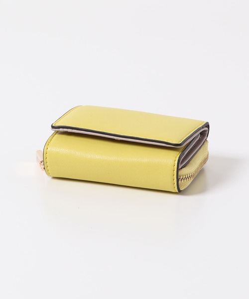 RODE SKO（ロデスコ）の「三つ折りミニ財布（財布・レディース・ベージュ/グレー/イエロー系その他・ONE）」の7枚目の写真