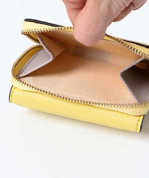 RODE SKO（ロデスコ）の「三つ折りミニ財布（財布・レディース・ベージュ/グレー/イエロー系その他・ONE）」の14枚目の写真