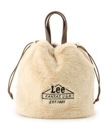 DRESKIP | 【Lee別注】フェイクファー巾着トート(トートバッグ)