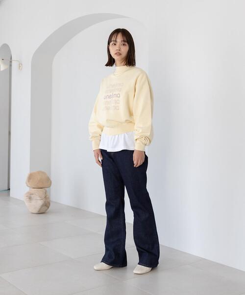 CITEN（シテン）の「＜CITEN（シテン）＞CITEN FLARE JEANS by YF ジーンズ デニムパンツ（デニムパンツ・レディース・ネイビー/コバルトブルー・M/S）」の18枚目の写真