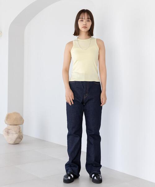 CITEN（シテン）の「＜CITEN（シテン）＞CITEN FLARE JEANS by YF ジーンズ デニムパンツ（デニムパンツ・レディース・ネイビー/コバルトブルー・M/S）」の21枚目の写真
