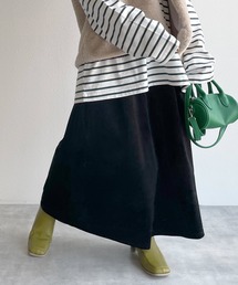 w closet | マットベロアマキシスカート(スカート)