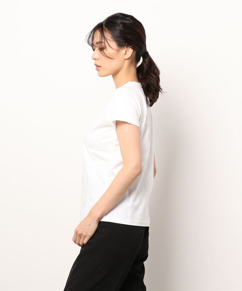 agnes b.(アニエスベー)の「S137 TS ロゴTシャツ(Tシャツ/カットソー・レディース・ホワイト・1/2/3)」の7枚目の写真