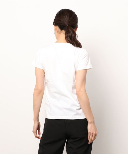 agnes b.(アニエスベー)の「S137 TS ロゴTシャツ(Tシャツ/カットソー・レディース・ホワイト・1/2/3)」の6枚目の写真